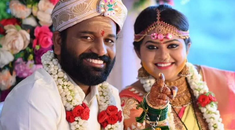 TV actress Harshala marries boyfriend Arvind