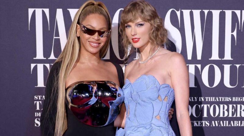 Beyoncé attends Taylor Swift’s Ellas Tour premiere in Hollywood